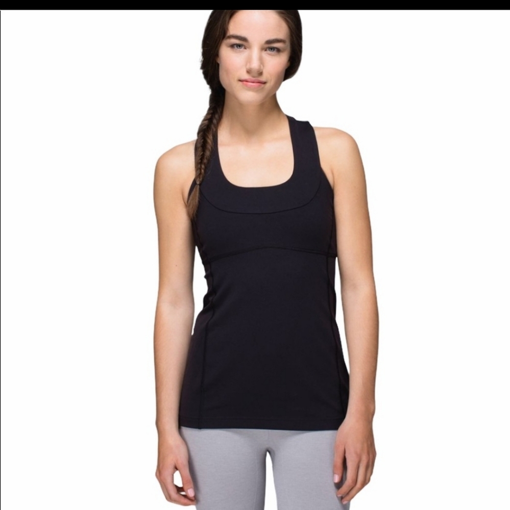 Lululemon Scoop neck tank black